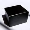 Wind-Up Wooden Music Box with Silver-Plating Movement in,Lilium from Elfen Lied,Black view 4