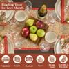 Maison d' Hermine Table Runner 100% Cotton Double Layer Table Runners 108 inches Long for Thanksgiving Christmas Decorations Home Kitchen Dining Party Wedding (Kashmir Paisley, 14.5" x 108") view 4