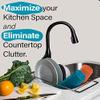 Better Houseware Over Sink Dish Drying Rack Space-Saving Dish Rack for Kitchen Counter Stainless Steel 19.25 x 8.25 x 4.5 view 2
