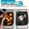 Better Houseware Over Sink Dish Drying Rack Space-Saving Dish Rack for Kitchen Counter Stainless Steel 19.25 x 8.25 x 4.5 view 4