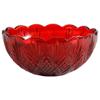 Godinger Serving Bowl, Glass Bowl, Festive Bowl for Salads, Fruits & Centerpieces, Dublin Collection, 6.5in view 1