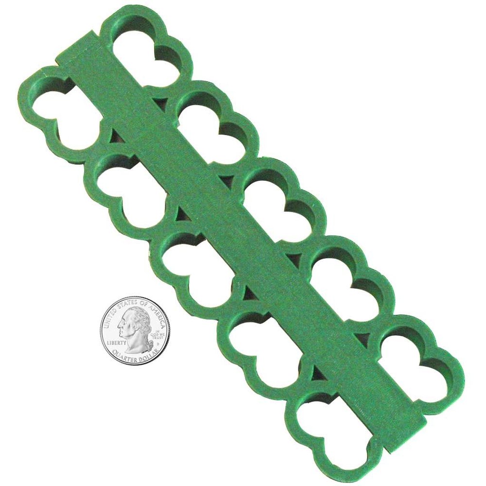 Multi Dog Bone Cookie Cutter 2.5 Inch - Hand Made in the USA - Food Safe 3d Printed Plastic