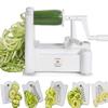 Brieftons 5-Blade Spiralizer: Vegetable Spiral Slicer, Best Veggie Pasta Spaghetti Maker, With 3 Exclusive Recipe eBooks, 100% Lifetime Replacement Warranty view 1