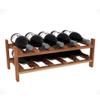 Creekside Magnum 10 Bottle Modular Wine Shelf, 12", Pine view 1