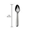 Mikasa 5148182 Italian Countryside Stainless Steel Demitasse Spoons, Set of 4 view 2