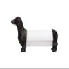 Creative Co-Op Antiqued Bronze Dachshund Dog Paper Towel Holder view 1