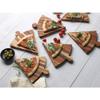 Teakhaus 6-Piece Antipasto Platter, Teak Wood, Brown, 51.5 x 51.5 x 1.4 cm view 4