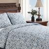 Tommy Bahama - King Quilt Set, Soft & Reversible Woven Bedding with Matching Pillowcases, Medium Weight for Year Round Comfort, 3 Piece Bed Set (Cape Verde Smoke) view 2