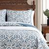 Tommy Bahama - King Quilt Set, Soft & Reversible Woven Bedding with Matching Pillowcases, Medium Weight for Year Round Comfort, 3 Piece Bed Set (Cape Verde Smoke) view 3