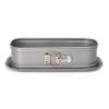Patisse loaf springform pan with Leakproof Base, 11-3/4" (30 cm), Silver Gray Metallic Color view 1
