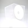 Maxtek 5.2mm Slim Single Clear PP Poly Plastic CD and DVD Disc Cases with Outer Sleeve, 50 Pack. view 3