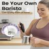 Elementi Electric Milk Frother Handheld, Matcha Whisk, Milk Foamer for Coffee Foamer Electric Handheld Drink Mixer, Electric Mini Whisk Small Hand Mixer, Frappe Maker (Red) view 2