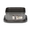 Patisse Carat Square Deep Springform Cake Pan with Heavy Duty Double Non-Stick Coating, Dark Grey Metallic view 1