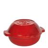 Emile Henry Ceramic Bread/Potato Cooker | Burgundy view 1
