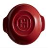 Emile Henry Ceramic Bread/Potato Cooker | Burgundy view 3