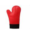 BPA-Free Soft Silicone Oven Mitts - Ultra Heat Resistant Oven Mitts with Thick Cotton Liner - Extra Long Slip Resistant Pot Holders, Flexible Oven Gloves view 1