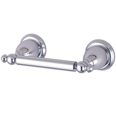 English Vintage Toilet Paper Holder, Chrome