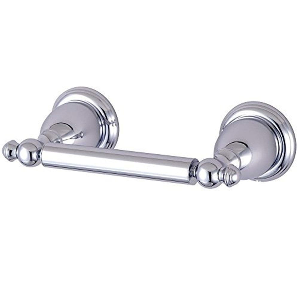 English Vintage Toilet Paper Holder, Chrome