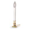 Darice 656729986370 6206 Brass Plated Candle Lamp with On/Off Sensor (2), White view 1