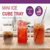 Arrow Mini Ice Cube Trays, 3pk - Durable, Break-Resistant Ice Trays for Freezer - BPA-Free Ice Cube Trays Smaller Cubes Great for Sports Bottles, Blenders, Cocktails and More - 60 Mini Cubes/Ice Tray view 2