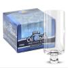 Ner Mitzvah Chanukah Menorah Oil Glass Cups - Glass Oil Insert Cups for Menorahs - #8 (9 Pack) view 1