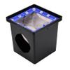 NDS 1200FFRTL Square Catch Basin Drain Filter, for Clog-Free Drainage and Infiltration Systems, Removable Filter, 12-Inch, for Small Lawns, Landscaping, and Patios, Plastic & Geotextile Fabric, White view 2