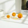 LONGWIN 50mm(2 inch) K9 Solid Crystal Ball with Free Stand Suncatcher (Amber) view 4
