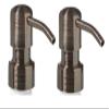 Soap Dispenser Pump Replacement/Liquor Bottle Soap Pumps, Gun Metal Bronze Soap Pumps 2-Pack view 2