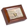 Cottage Garden Someone Special Butterfly Grateful Wood Finish Jewelry Music Box - Plays Tune You are My Sunshine view 2