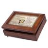 Cottage Garden Someone Special Butterfly Grateful Wood Finish Jewelry Music Box - Plays Tune You are My Sunshine view 3