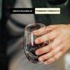 Unbreakable Stemless Wine Glass  Set of 4, 16oz, Dishwasher Safe, BPA-free Tritan, Clear Stemless Red Wine Glasses, Shatterproof for Indoor, Outdoor, Everyday Use. Reusable, Made in the USA view 3
