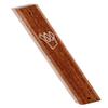 Peer Hastam Classic Wood Mezuzah Case Natural Dark Brown Wood - 6.8" (for up to 6.0" Scroll) view 1