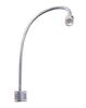 Hersi Reading Light Built-in Button Switch Minimalist Flexible Gooseneck LED Bed Lamp Headboard Wall Surface Mount for Bedroom/Living Room view 1