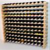 Modular Wine Rack Beechwood 48-144 Bottle Capacity 12 Bottles Across up to 12 Rows Newest Improved Model (144 Bottles - 12 Rows) view 1