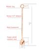 Copper mixing spoons set of 2 - copper plated stainless steel bar spoons with elegant ring on top. - Copper stirring spoon for Moscow mules view 2