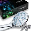 Antimicrobial/Anti-Clog High-Pressure 6-setting Hand Shower by AquaDance with Nozzle Protection from Growth of Mold, Mildew & Bacteria for Stronger Shower! view 2