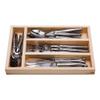 Jean Dubost Laguiole 24-Piece Everyday Flatware Set, Stainless Steel Handles - Rust-Resistant Stainless Steel - Includes Wooden Tray - Made in France view 1