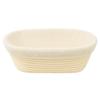 Saint Germain Bakery Premium Round Bread Banneton Basket with Liner - Perfect Brotform Proofing Basket for Making Beautiful Bread (10 inch Oval) view 3