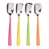 RSVP International Ice Cream Tool Collection, Dishwasher Safe, Large Handle, Colored Handle Spoons, 4 Piece view 1