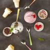 RSVP International Ice Cream Tool Collection, Dishwasher Safe, Large Handle, Colored Handle Spoons, 4 Piece view 3