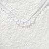 Laura Ashley - Twin Quilt Set, Reversible Cotton Bedding with Matching Sham, Pre-Washed Home Decor for Added Softness (Heirloom Crochet White, Twin) view 3