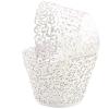 GOLF 100Pcs Cupcake Wrappers Artistic Bake Cake Paper Filigree Little Vine Lace Laser Cut Liner Baking Cup Wraps Muffin CaseTrays for Wedding Party Birthday Decoration (White) view 1