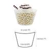 GOLF 100Pcs Cupcake Wrappers Artistic Bake Cake Paper Filigree Little Vine Lace Laser Cut Liner Baking Cup Wraps Muffin CaseTrays for Wedding Party Birthday Decoration (White) view 3