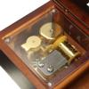 FnLy Antique Engraved Wooden Wind-Up Musical Box,Fur Elise Musical Box,with Gold-Plating Movement in,Rectangle view 4