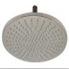 ALFI brand LED12R-BN Brushed Nickel 12" Round Multi Color LED Rain Shower Head, 11.75" L x 11.75" W x 0.38" H view 1