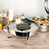 Restaurantware Induction Warming Unit for Compatible Chafers - 1000W - Adjustable - 1ct Box - Met Lux view 3