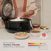 CUCKOO High Pressure Rice Cooker 10-Cup Uncooked / 20-Cup Cooked with Nonstick Inner Pot, Large Rice Maker with 13 Menu Options and Steam Plate, Fuzzy Logic Tech, Voice Guide, Black (CRP-P1009SB) view 4