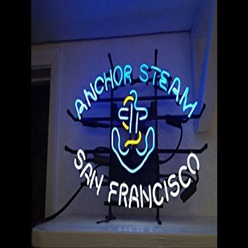 Urby 24"x20" Anchor Steam SF Custom Neon Light Sign Beer Bar Sign Excellent Handicraft SP50