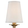 Hudson Valley Lighting 9210-PN Islip 1-Light Wall Sconce - 4.75 Inches Wide by 14.75 Inches High, Finish Color: Polished Nickel view 2