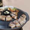 COOKKING - Korean Traditional BBQ Grill Pan, Cauldron Lid Shape - Stovetop Nonstick Indoor/Outdoor Smokeless BBQ Cast Aluminum Grill Pan, Made in Korea view 2